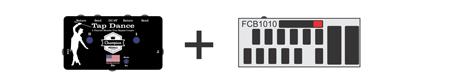 Click here to see how to hookup The Tap Dance pedal with the Behringer FCB-1010